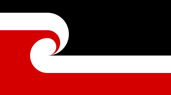 Designed in 1990 and adopted in 2009, this flag features a koru — a symbol of a curling fern frond representing eternal growth.